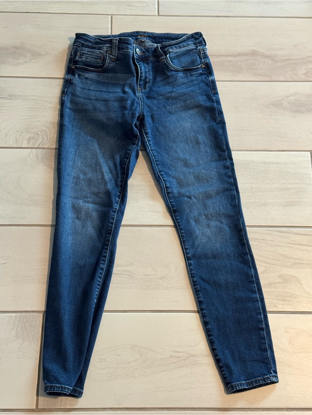 Kut from the Kloth Deep Indigo Skinny Jeans